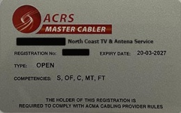 Registered Data Cabler, Sunshine Coast, Queensland